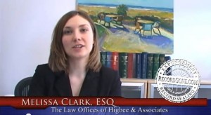 Melissa Clark Florida Expungement Video